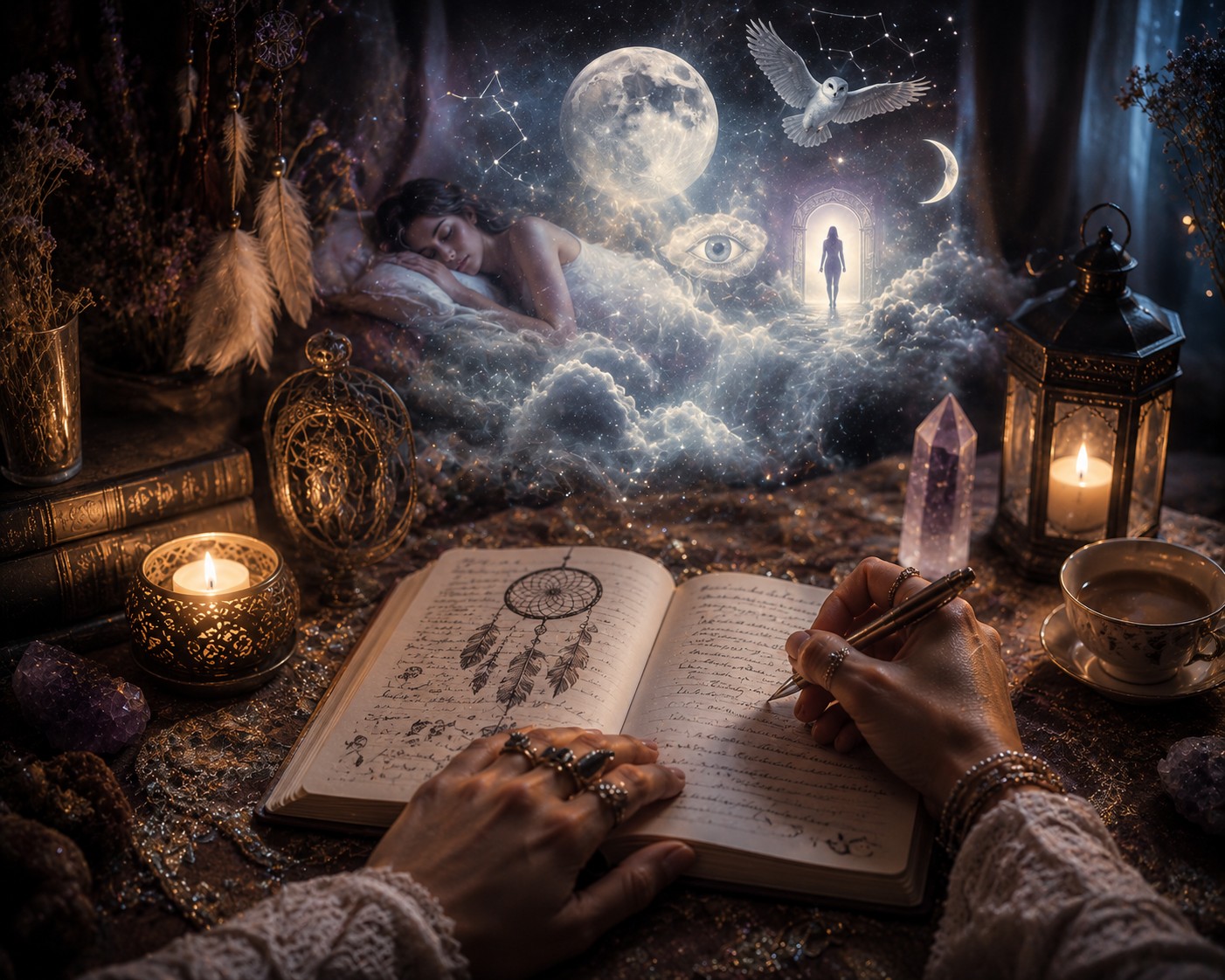 Droomanalyse en nachtmerries — spiritueel gids